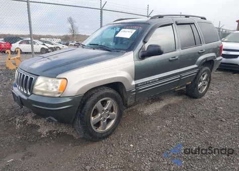 2003 Jeep Grand Cherokee Limited z USA, uszkodzony, nr VIN 1J4GW58J93C502073